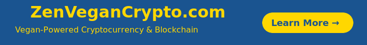 Zen and vegan coin